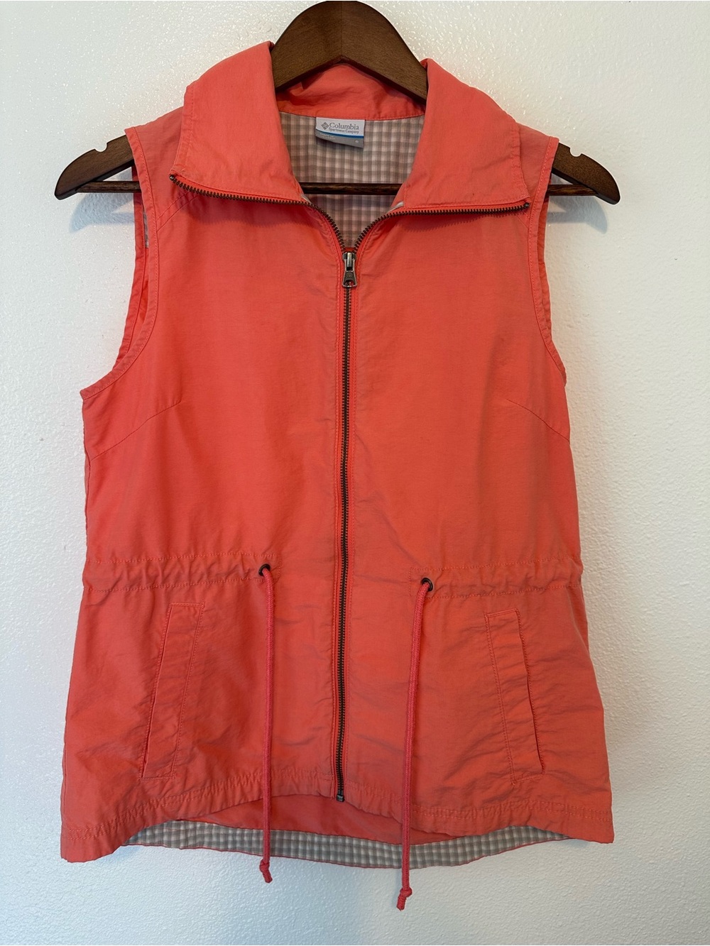Columbia Coral Zip-Front Sleeveless Vest